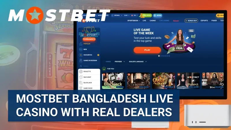 Mostbet Bangladesh Live Casino with Real Dealers